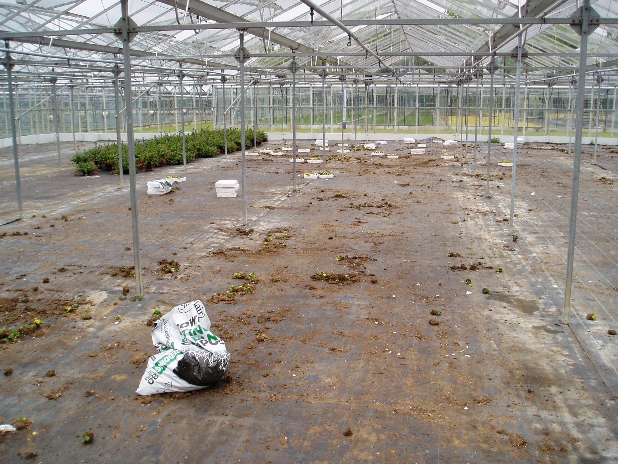 Mypex awaiting cleaning. © AHDB